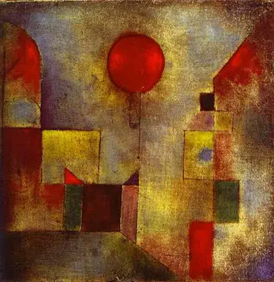 Roter Ballon Paul Klee
